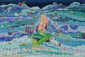click here to view larger image of Enchanted Mermaids Dream (hand painted canvases)