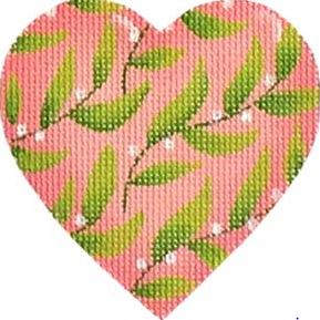 click here to view larger image of Vine Heart (hand painted canvases)