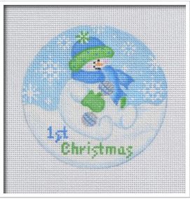 click here to view larger image of Baby Snowboy (printed canvas)