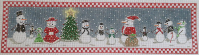 click here to view larger image of Snow People Party (hand painted canvases)