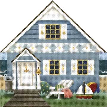 click here to view larger image of August House (hand painted canvases)