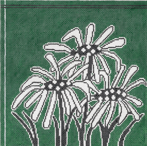 click here to view larger image of Emerald Simplicity (hand painted canvases)
