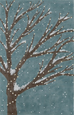 click here to view larger image of An Evening In December (hand painted canvases)