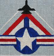 click here to view larger image of Top Gun - Movie Coaster (hand painted canvases)