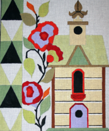 click here to view larger image of Birdhouse 1 (hand painted canvases)