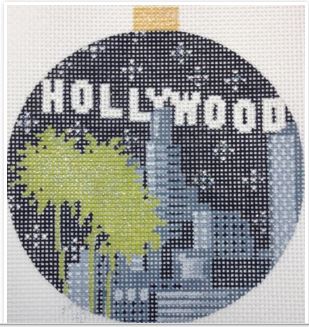 click here to view larger image of City Bauble - Hollywood (hand painted canvases)