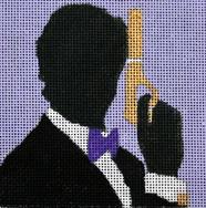 click here to view larger image of Bond James Bond - Movie Coaster (hand painted canvases)