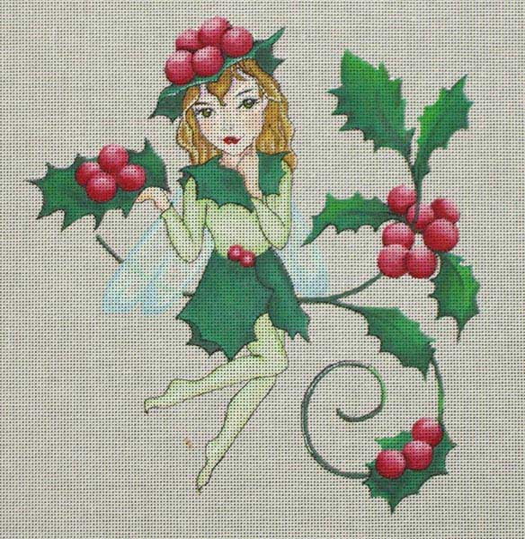 click here to view larger image of Christmas Fairy (hand painted canvases)