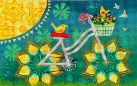 click here to view larger image of Full Bicycle (hand painted canvases)