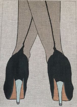 click here to view larger image of Stockings (hand painted canvases)