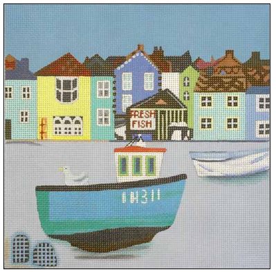 click here to view larger image of Aldeburgh (hand painted canvases)