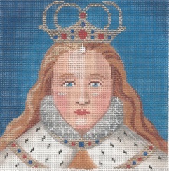 click here to view larger image of Elizabeth (hand painted canvases)