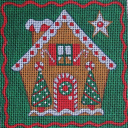 click here to view larger image of Gingerbread Christmas 1 (hand painted canvases)