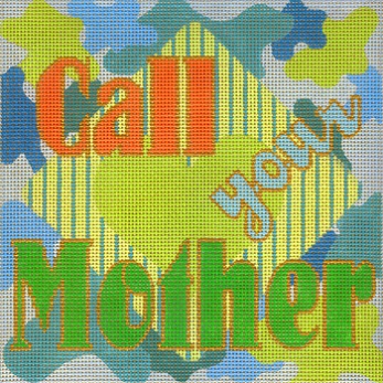 click here to view larger image of Call Your Mother - Tropical  (hand painted canvases)