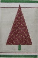 click here to view larger image of Christmas Tree E (hand painted canvases)