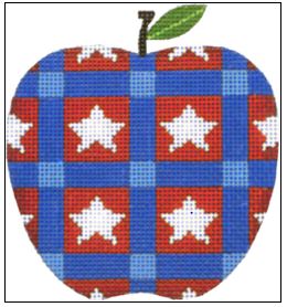 click here to view larger image of Star Apple (hand painted canvases)