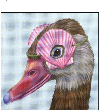 click here to view larger image of Whistling Duck (hand painted canvases)