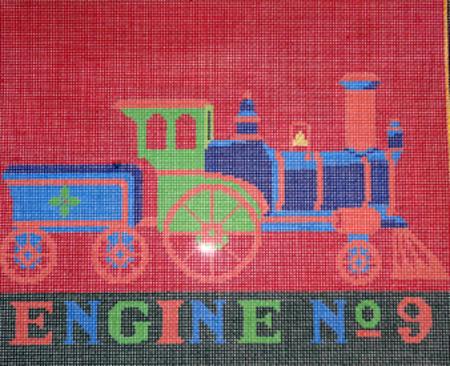 click here to view larger image of Engine No 9 (hand painted canvases)