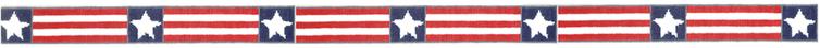 click here to view larger image of America Belt (hand painted canvases)