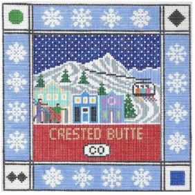 click here to view larger image of Crested Butte Colorado (hand painted canvases)