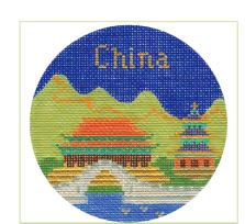 click here to view larger image of China Ornament (hand painted canvases)