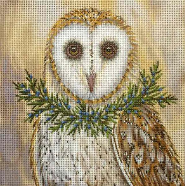 click here to view larger image of Betsy Owl/Cedar (hand painted canvases)