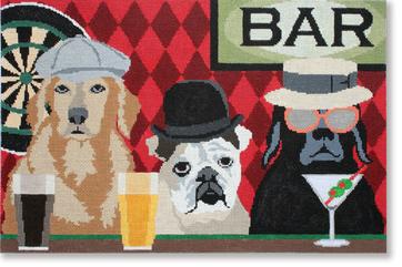 click here to view larger image of Bar Patrol (hand painted canvases)