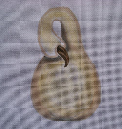click here to view larger image of Crookneck Squash (hand painted canvases)
