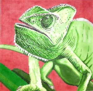click here to view larger image of Chameleon (hand painted canvases)
