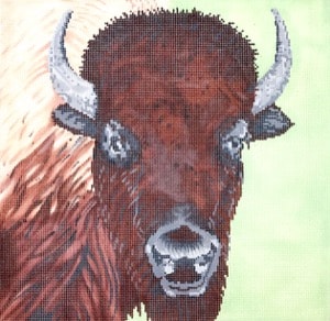 click here to view larger image of Buffalo (hand painted canvases)
