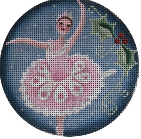 click here to view larger image of Sugar Plum Fairy Ornament (hand painted canvases)
