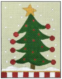 click here to view larger image of Christmas Tree (hand painted canvases)