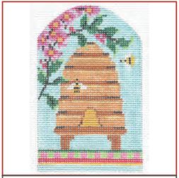 click here to view larger image of Spring Skep With Cherry Blossoms Embellishment kit (books)