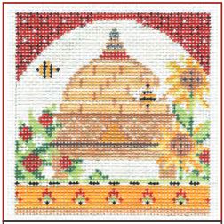 click here to view larger image of Sunny Provence Bee Skep Embellishment Kit (books)