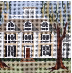 click here to view larger image of Plantation House (hand painted canvases)